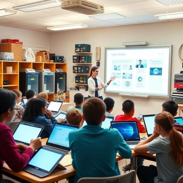 does technology distract students