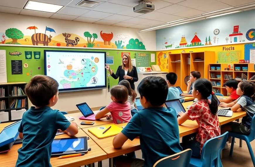 how to integrate technology in the elementary classroom